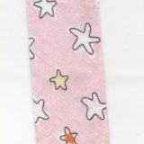 Sbieco rosa con stelline