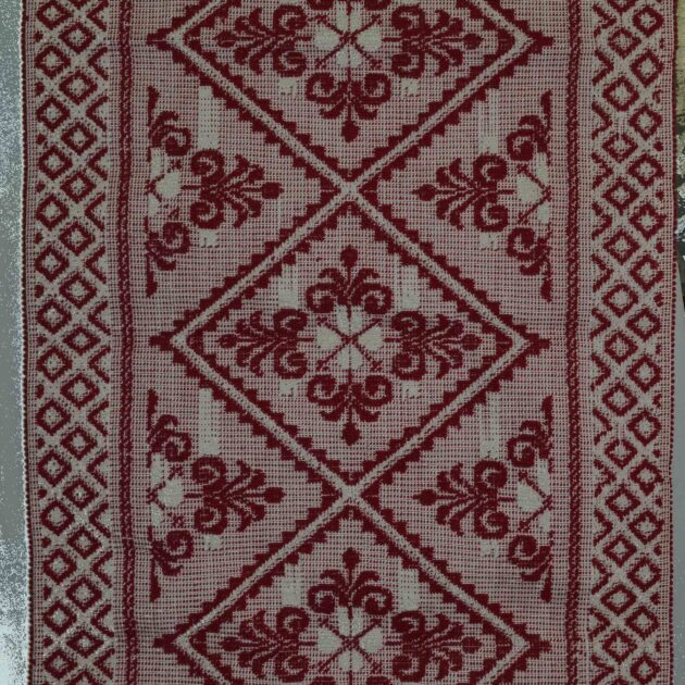 tappeto sardo rosso