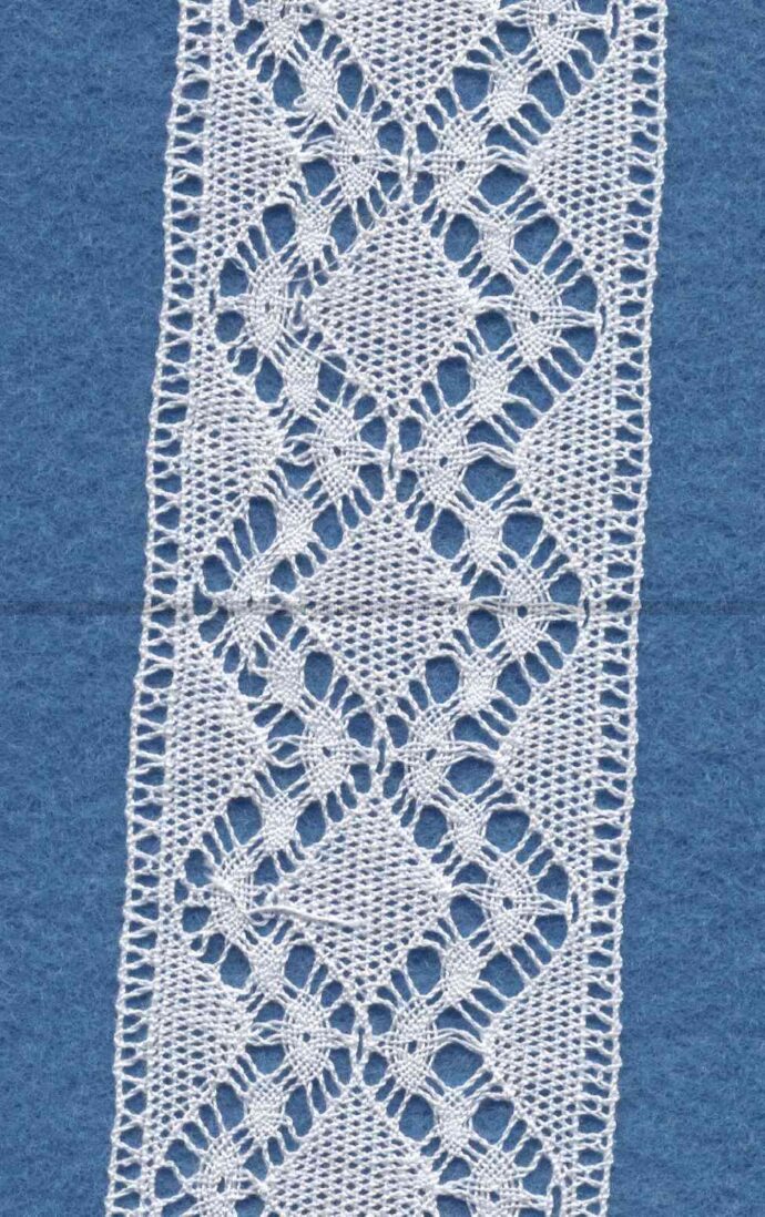 pizzo merletto bianco