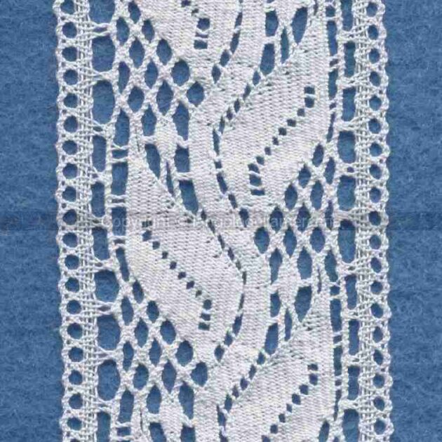 pizzo merletto bianco