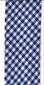 sbieco cotone bianco blu
