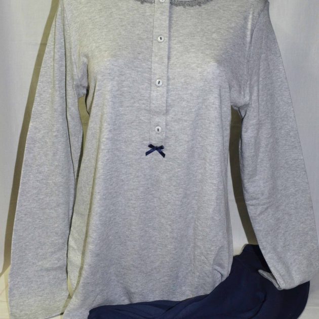 pigiama donna cotone interlock