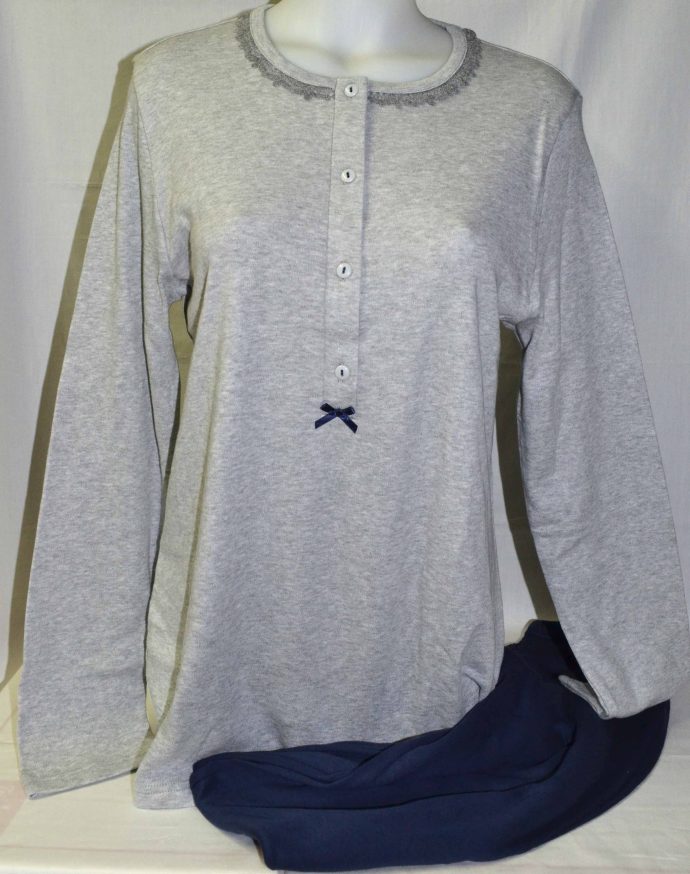 pigiama donna cotone interlock