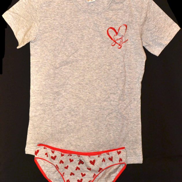 intimo bambina coordinato