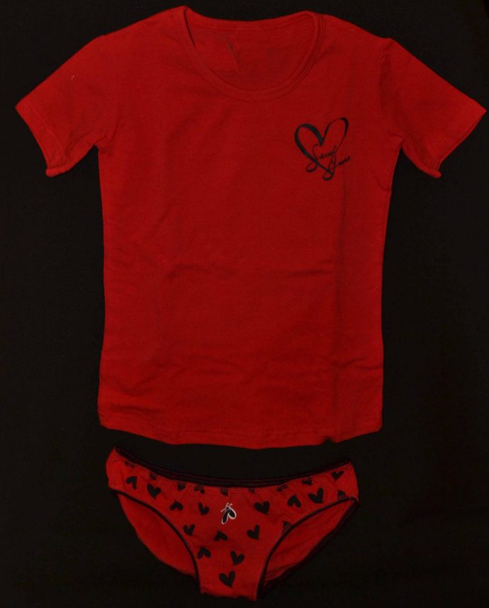 intimo bambina coordinato